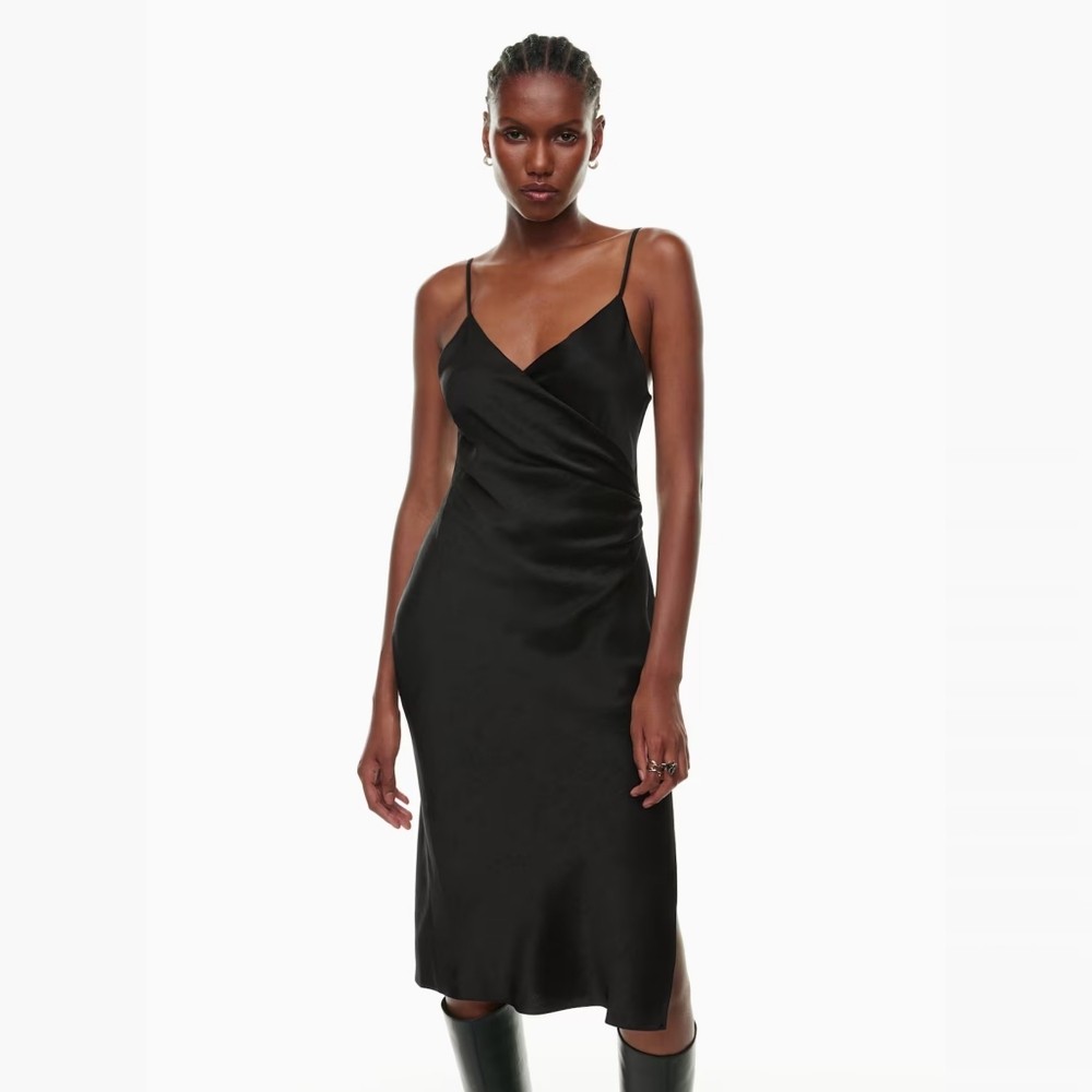 NWT Aritzia Wilfred Scenic Dress Black - XS